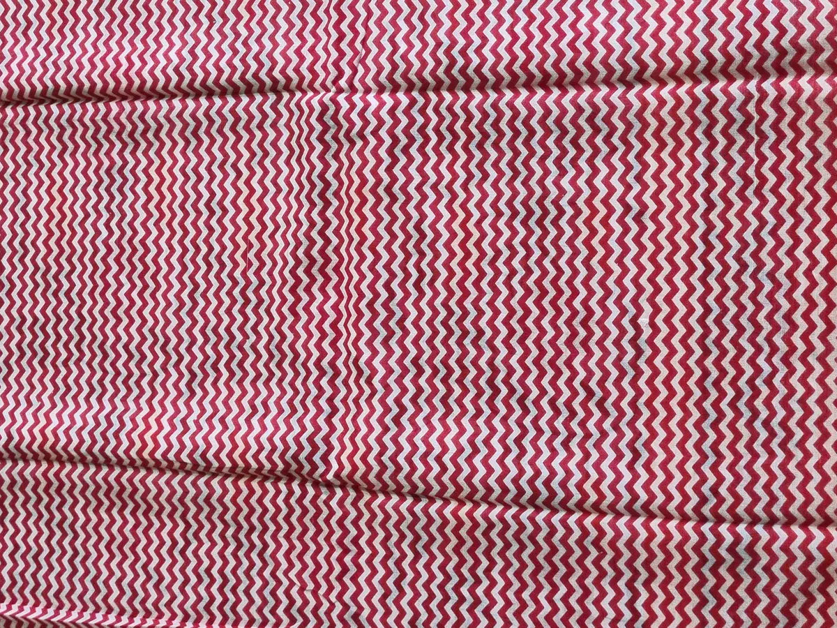 HANDBLOCK PRINTED MUL COTTON SAREE