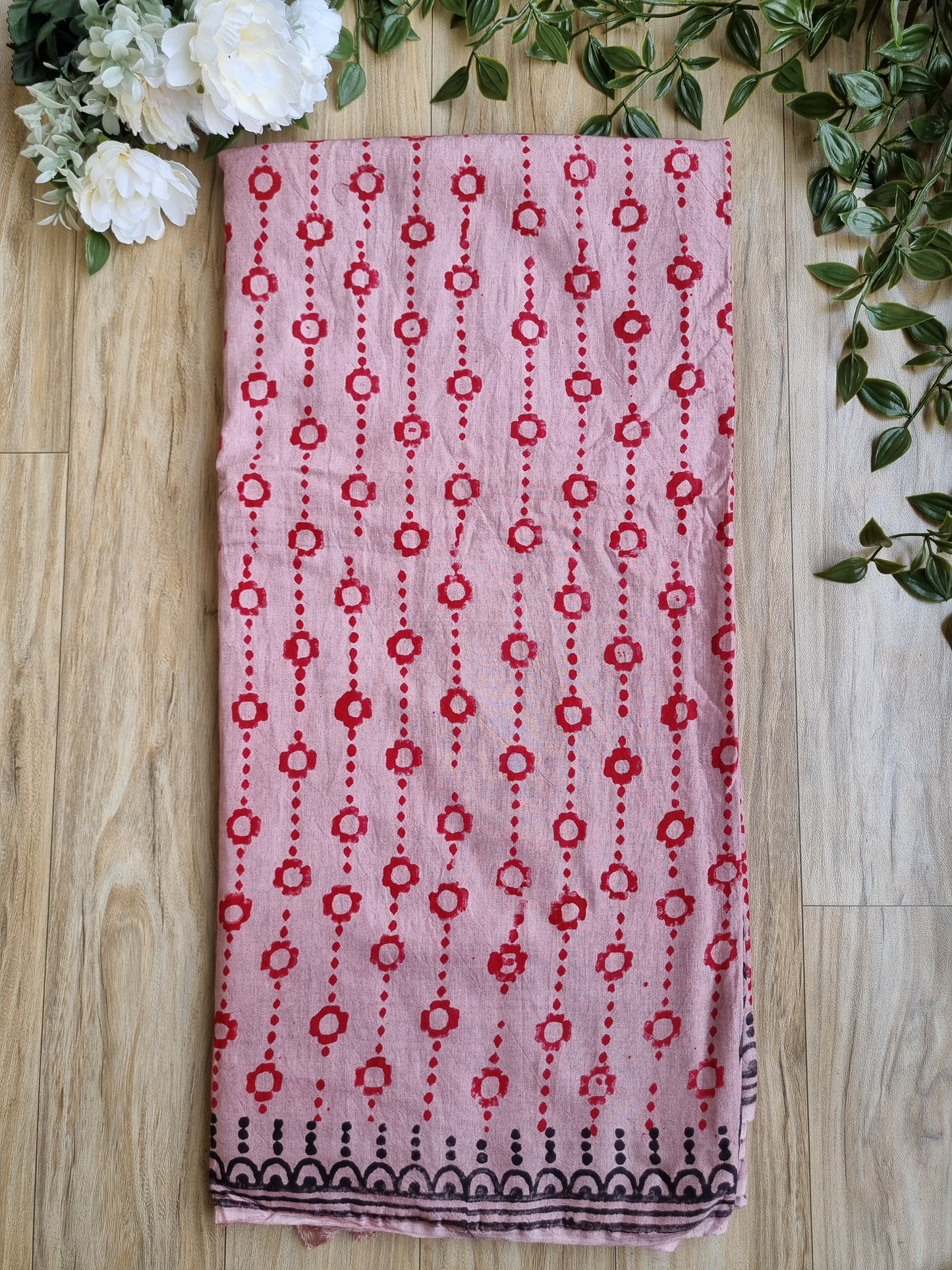 PINK & RED SAREE
