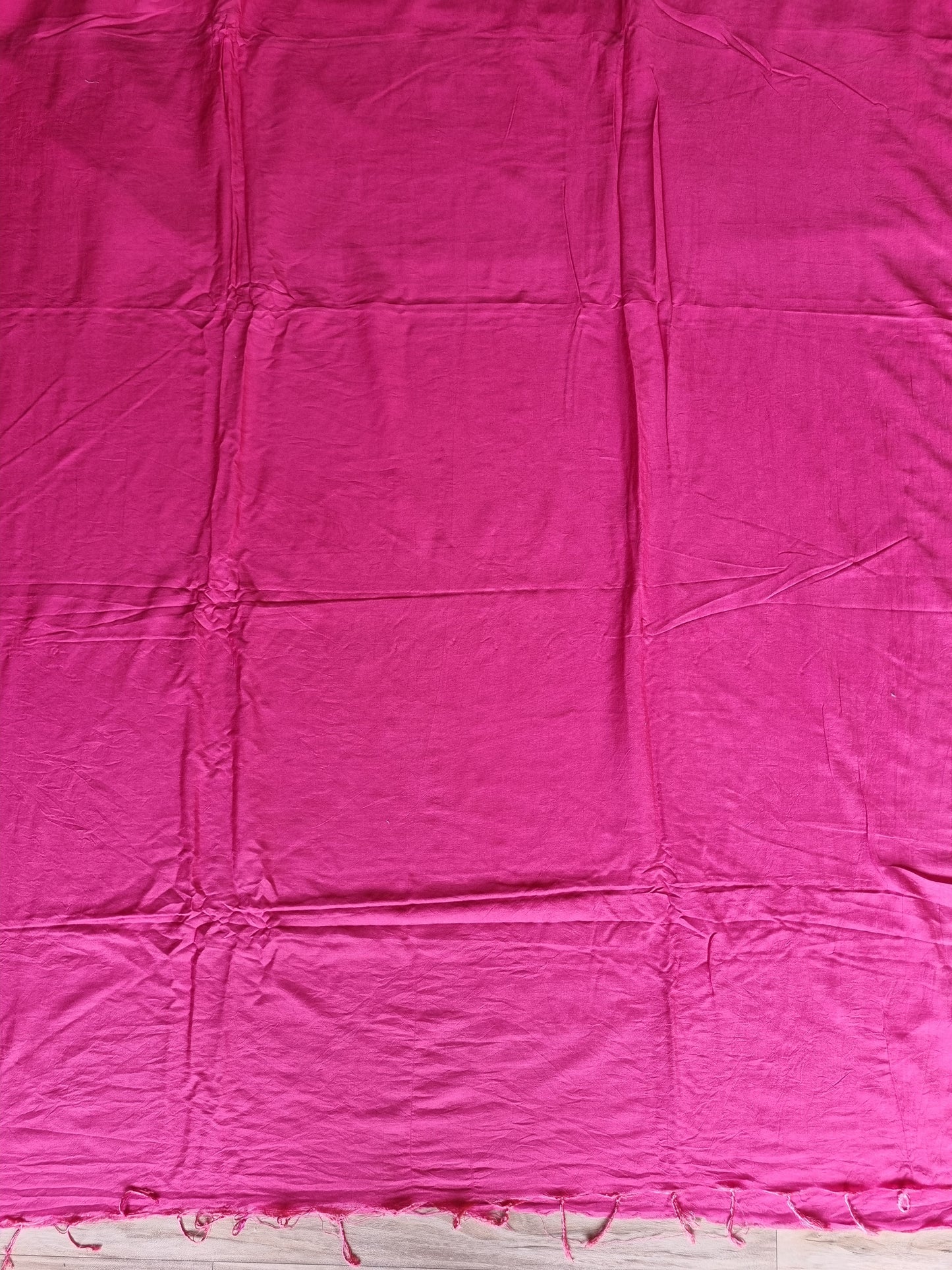 PLAIN PINK SAREE