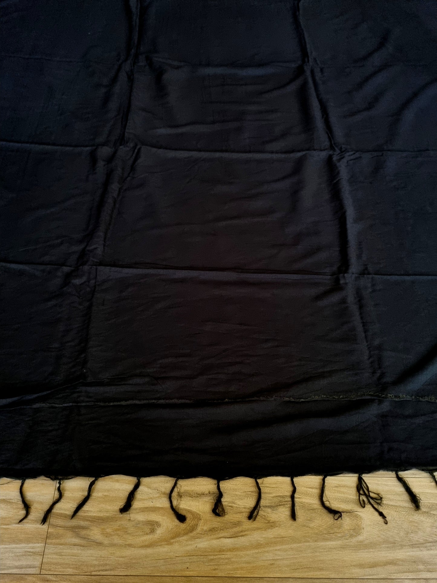 BOTTLE GREEN PLAIN SAREE