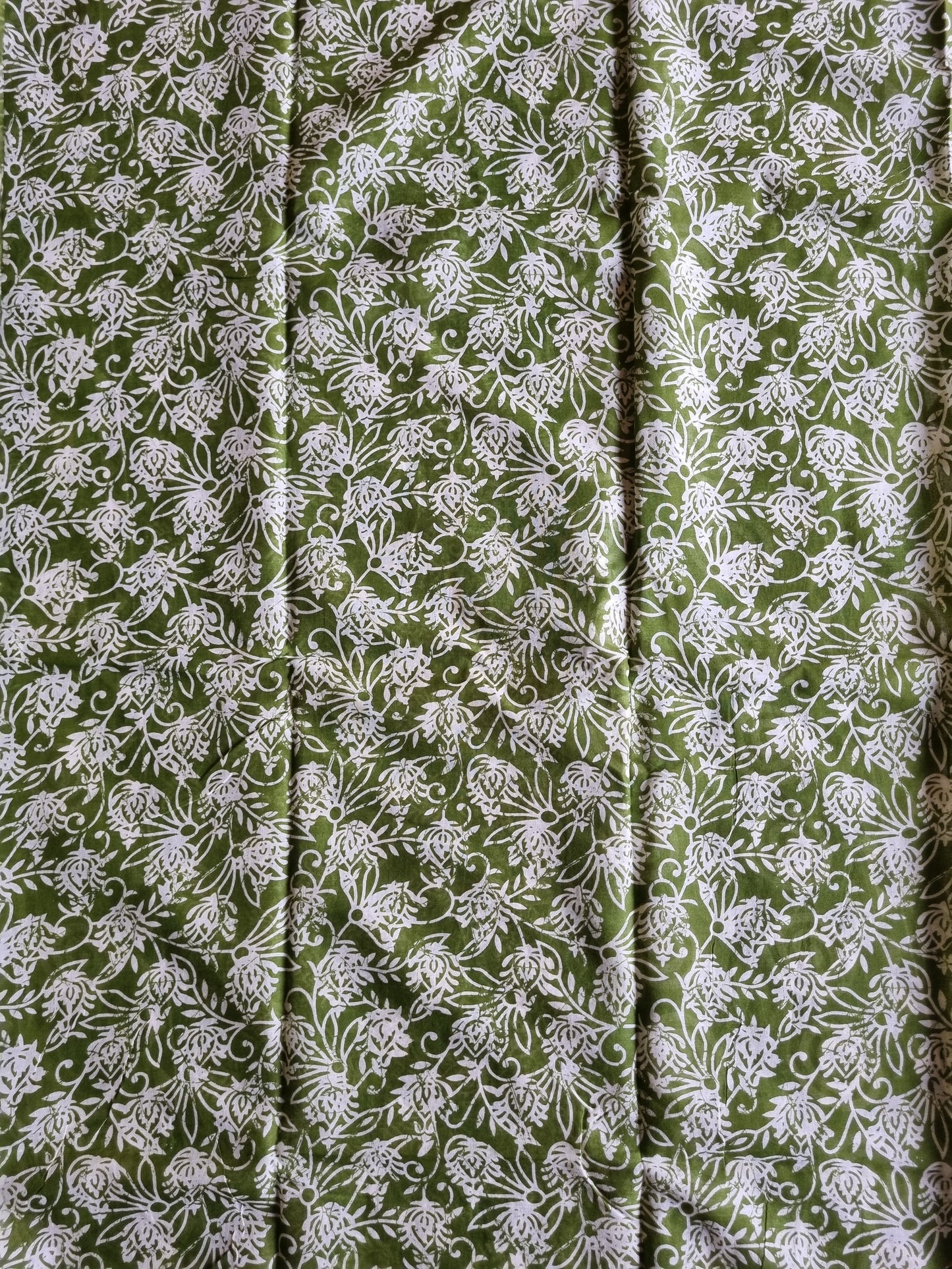 GREEN PURE COTTON SAREE