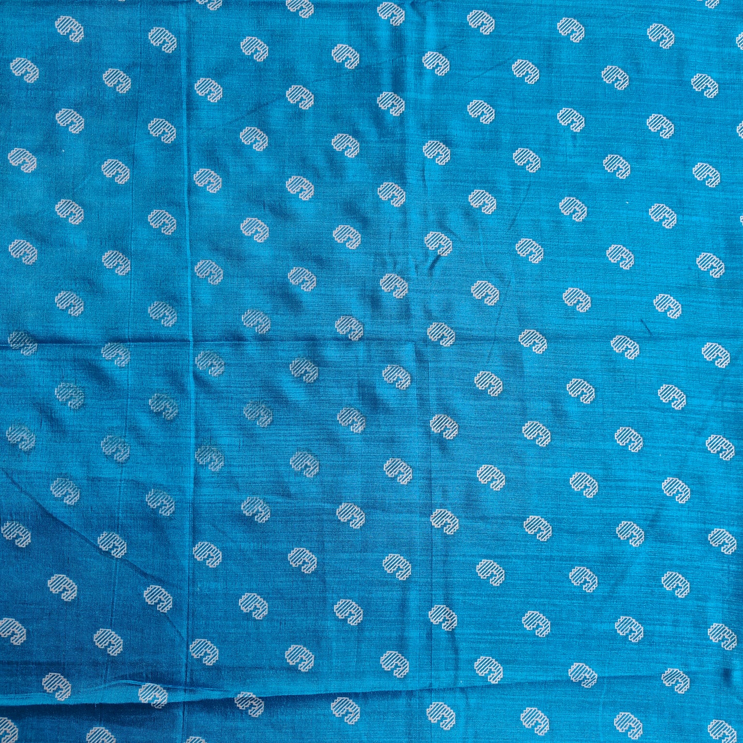 DARK PURPLE PRINTED SAREE