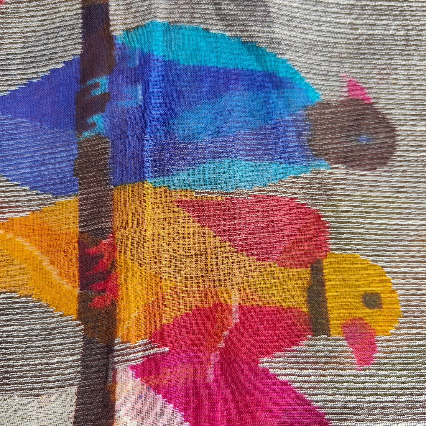 BEIGE PARROT KALAMKARI SAREE