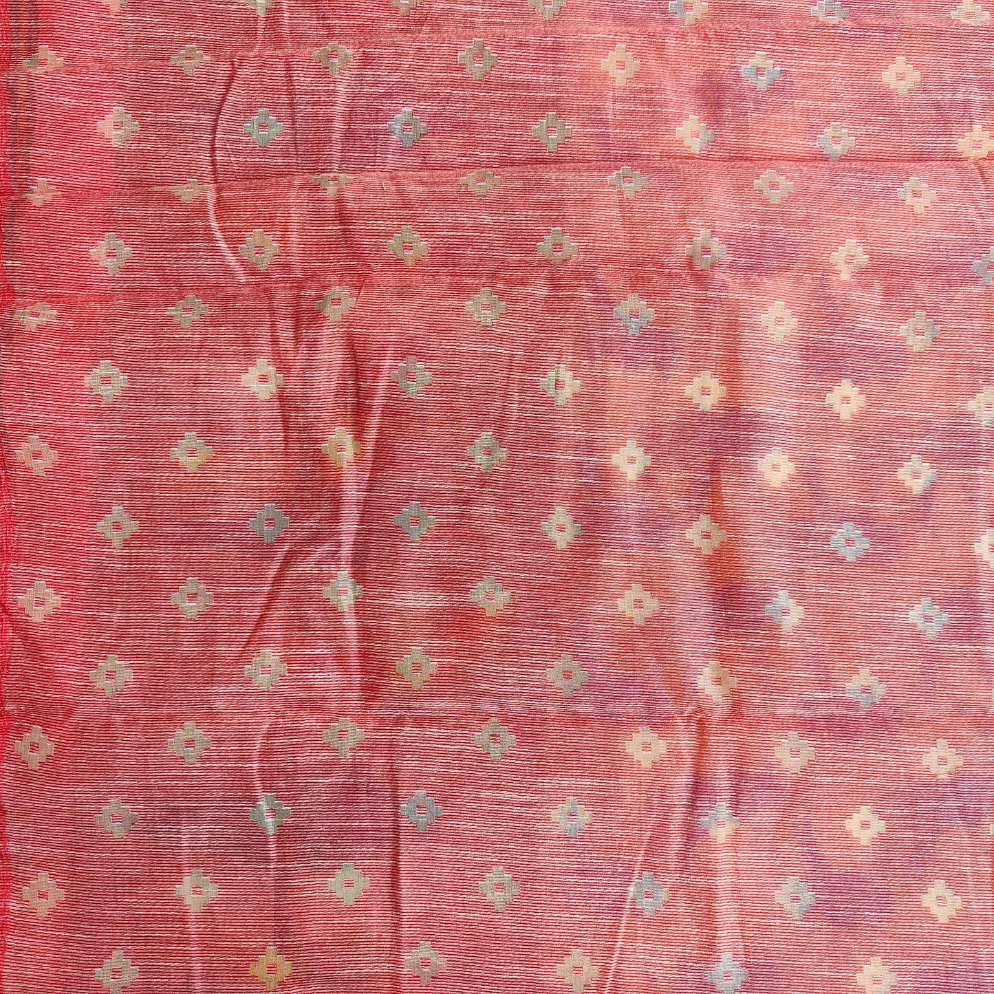 BEIGE PARROT KALAMKARI SAREE