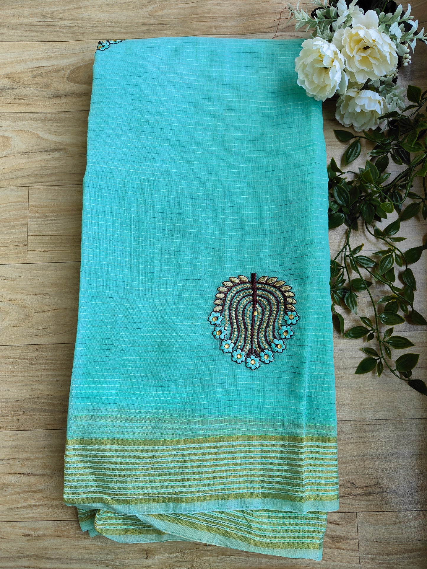 HAPPY SKY COTTON SAREE