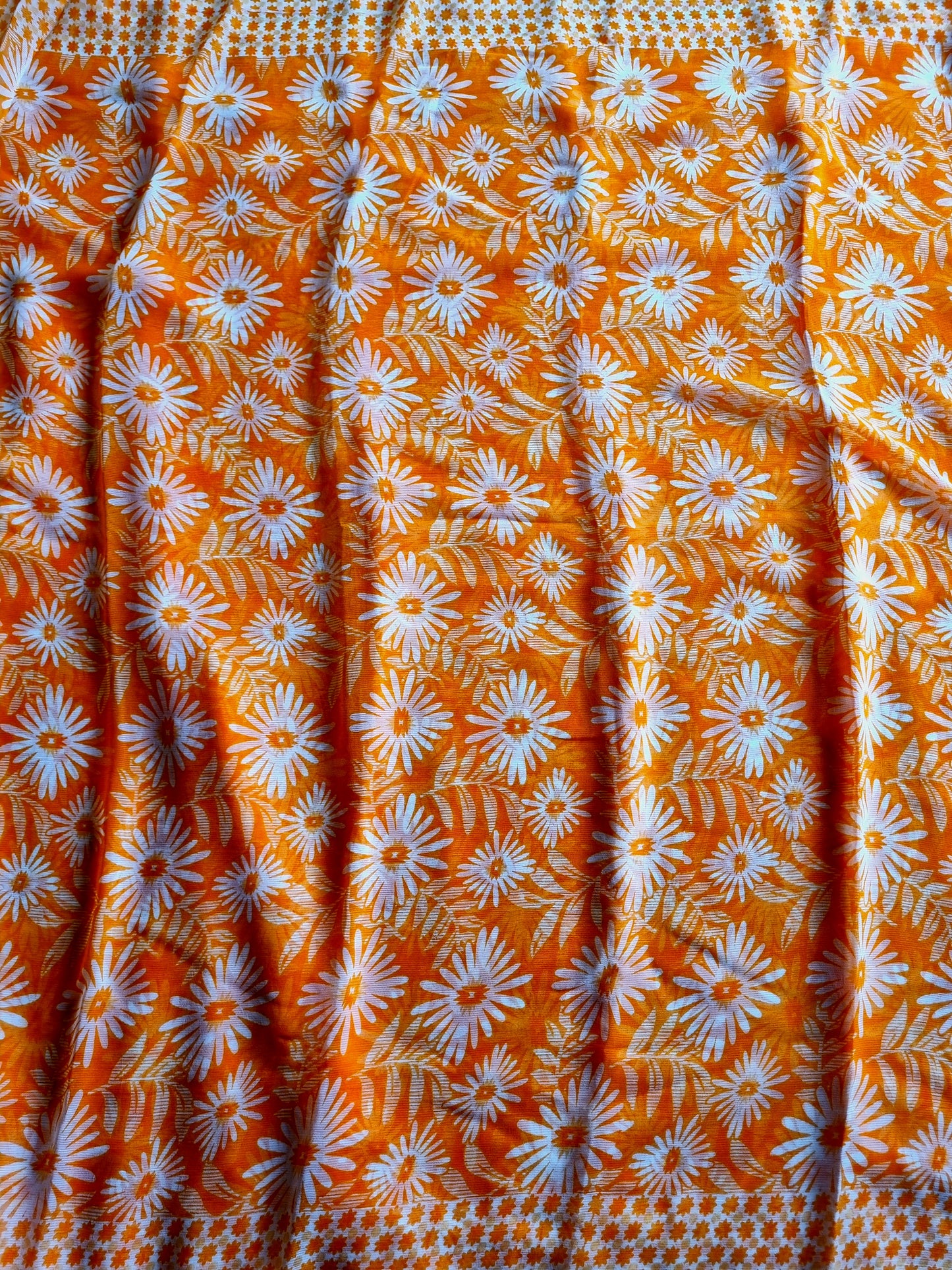 ORANGE BOLLYWOOD CHIFFON SAREE