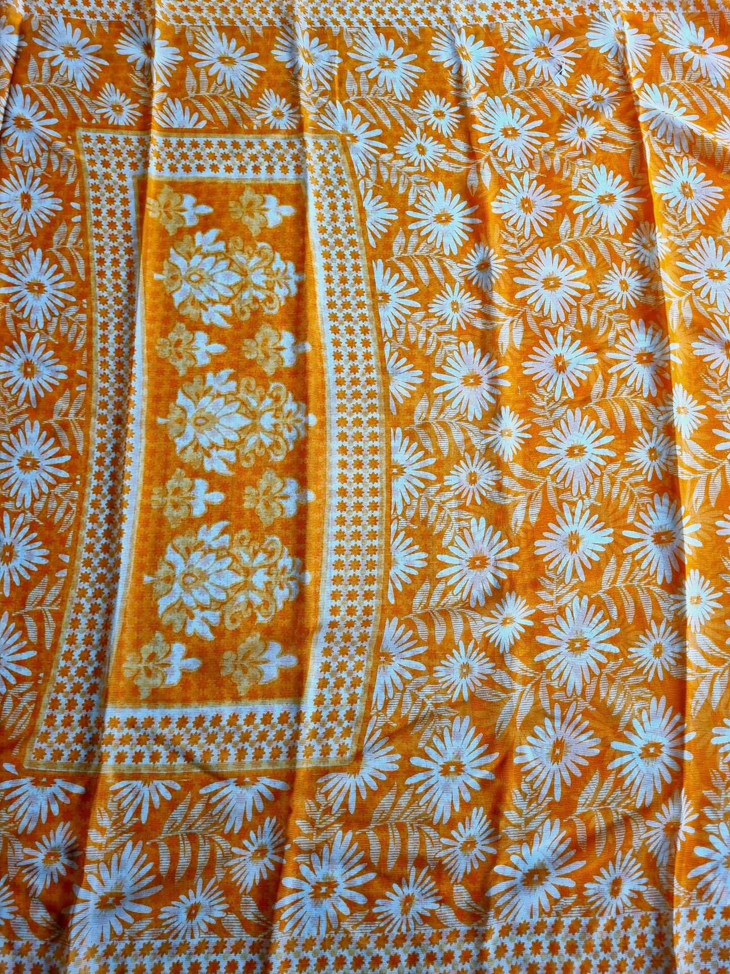 ORANGE BOLLYWOOD CHIFFON SAREE