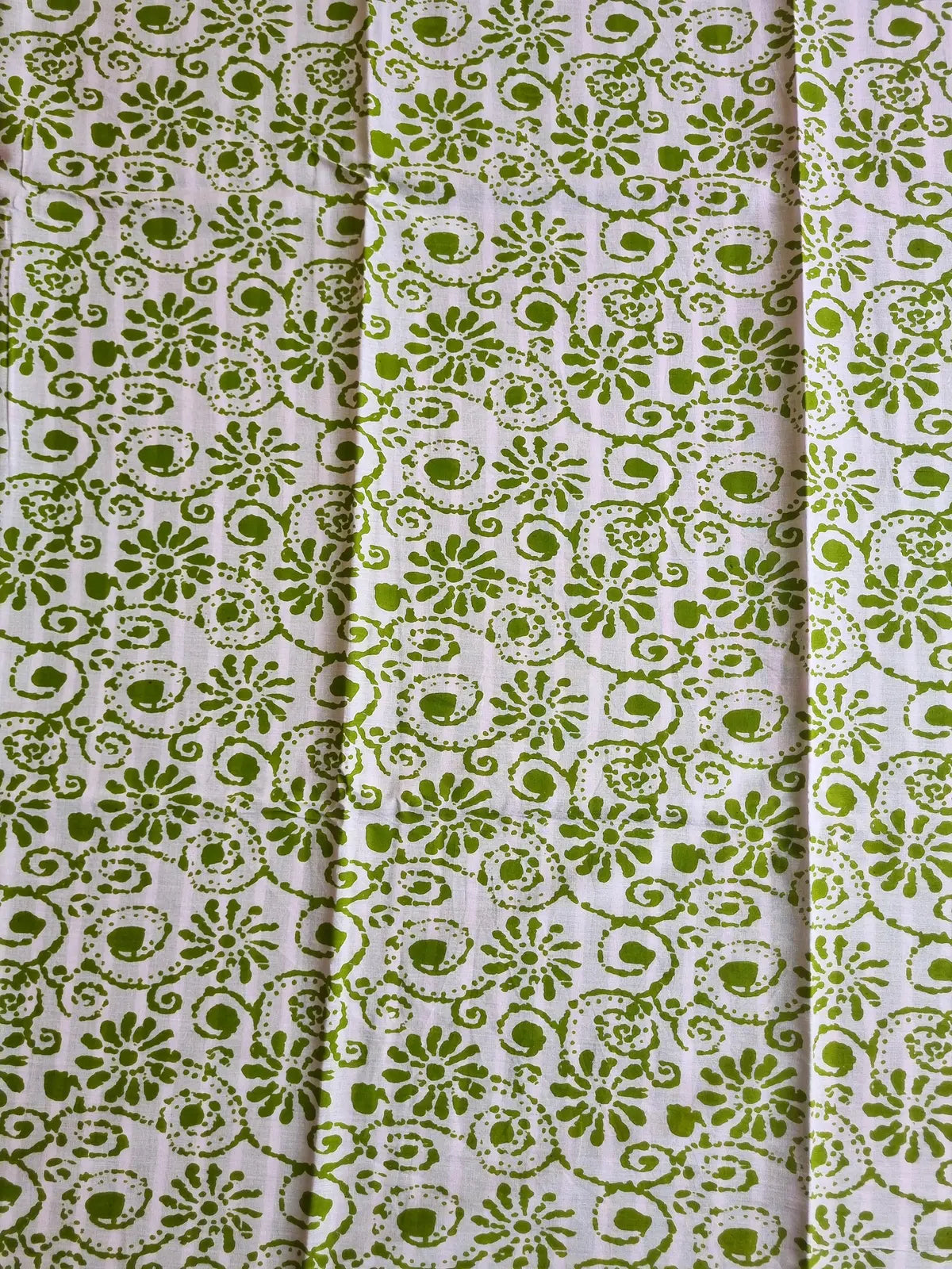 PINK & WHITE MUL COTTON SAREE