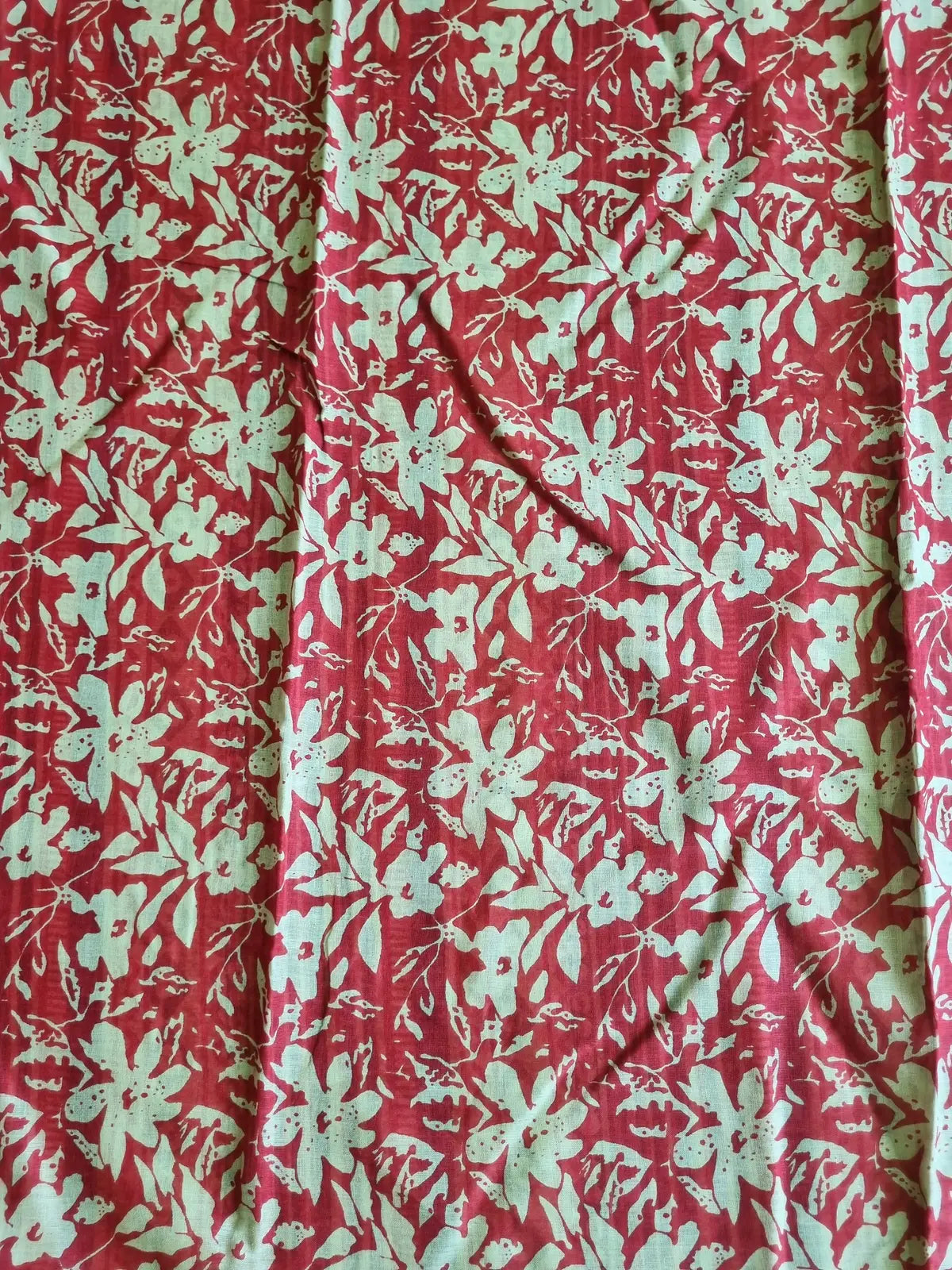 GREEN AJRAKH CHANDERI COTTON SAREE