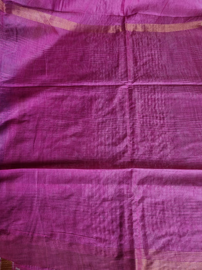 SKY BLUE AND PINK SAREE