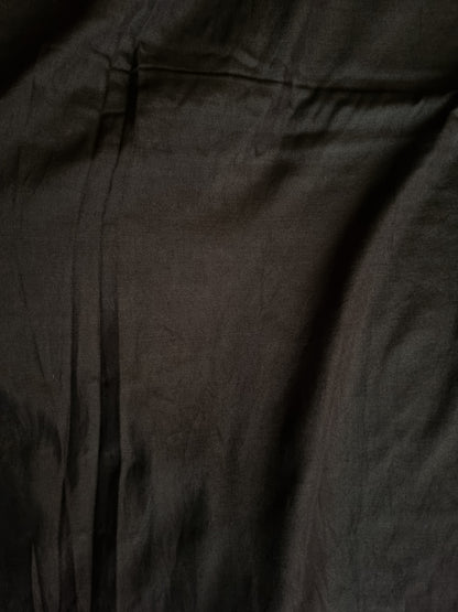 BOTTLE GREEN PLAIN SAREE