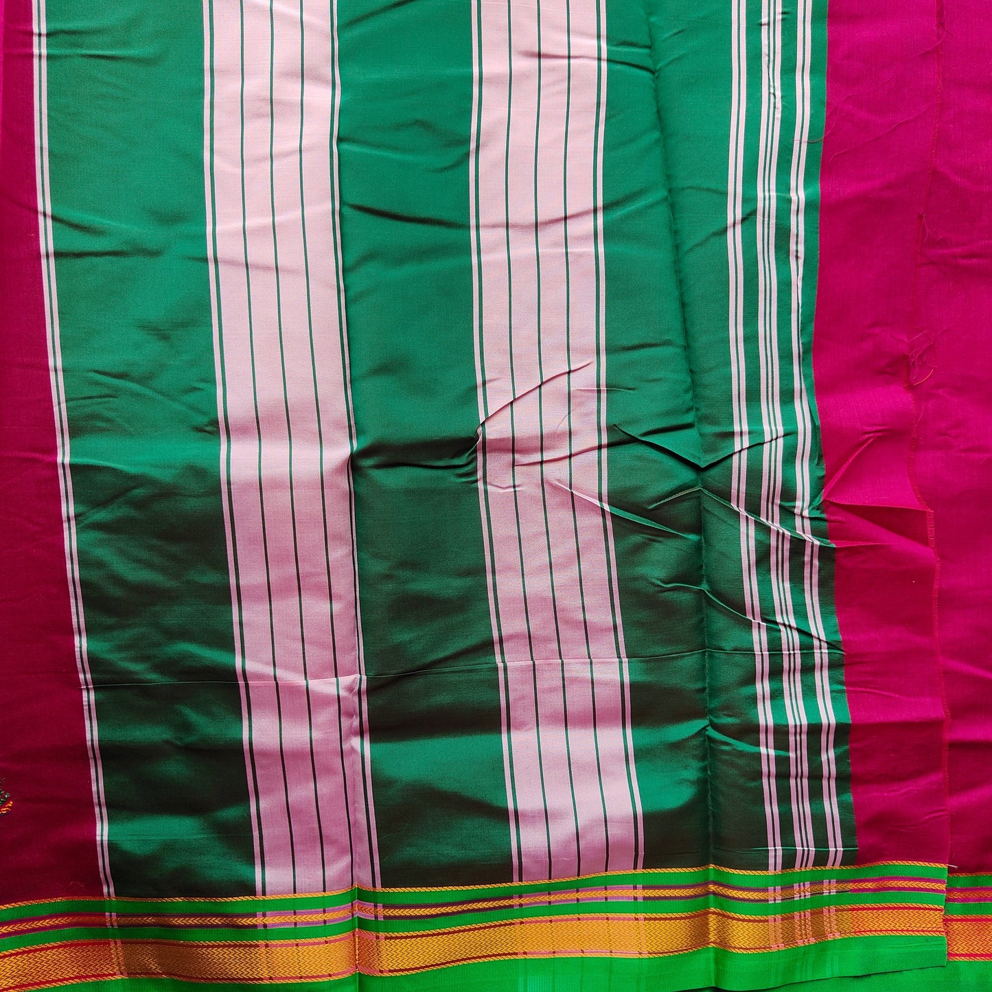 DARK PINK COTTON SAREE