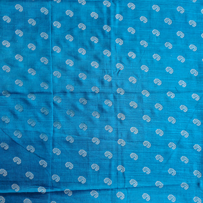 DARK PURPLE PRINTED SAREE