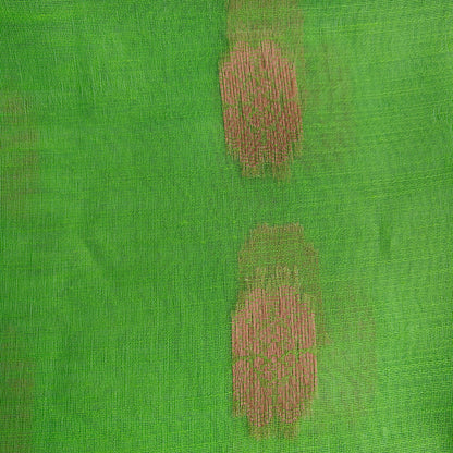 GREEN COPPER ZARI SAREE
