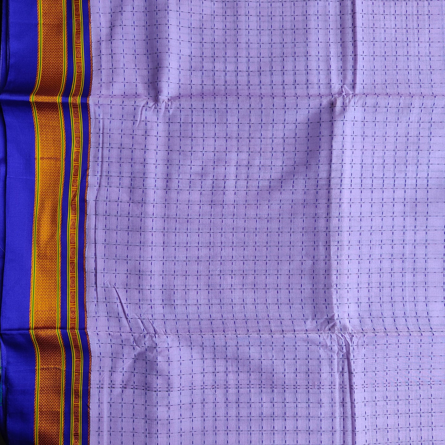 LIGHT PURPLE PURE COTTON SAREE